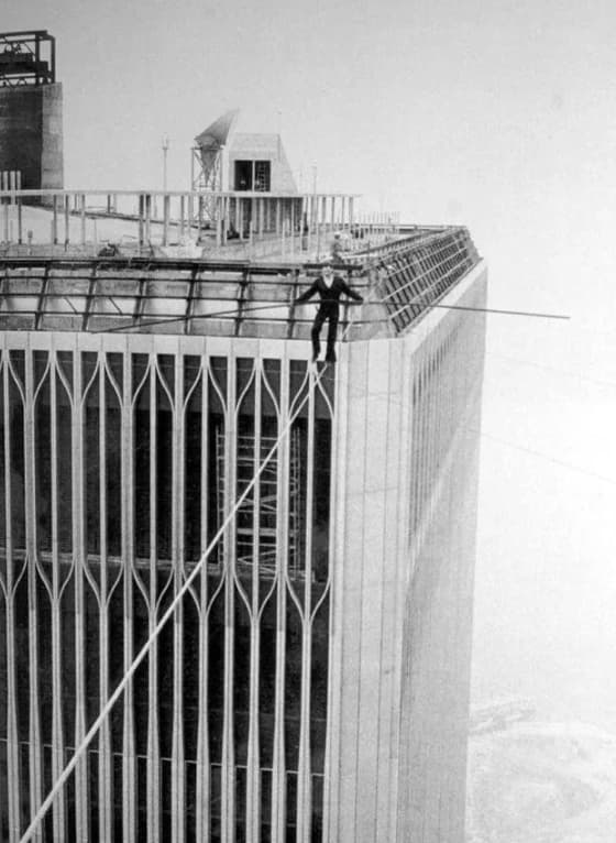 philippe petit twin tower